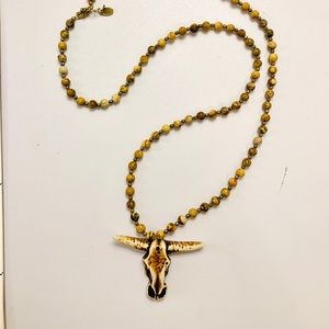 betsy pittard steer necklace
